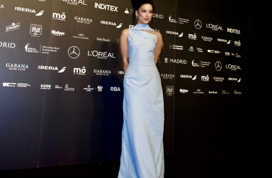 Oma Morales se luce en la Madrid Fashion Week