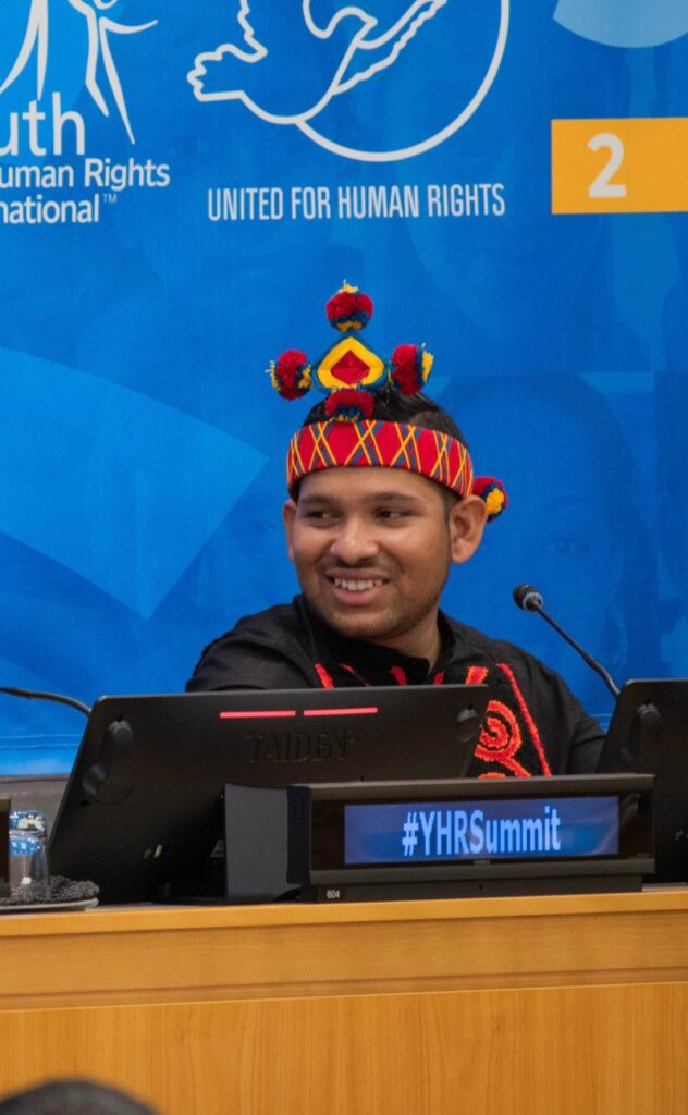 Periodista de ascendencia Wayuu brilla en la ONU