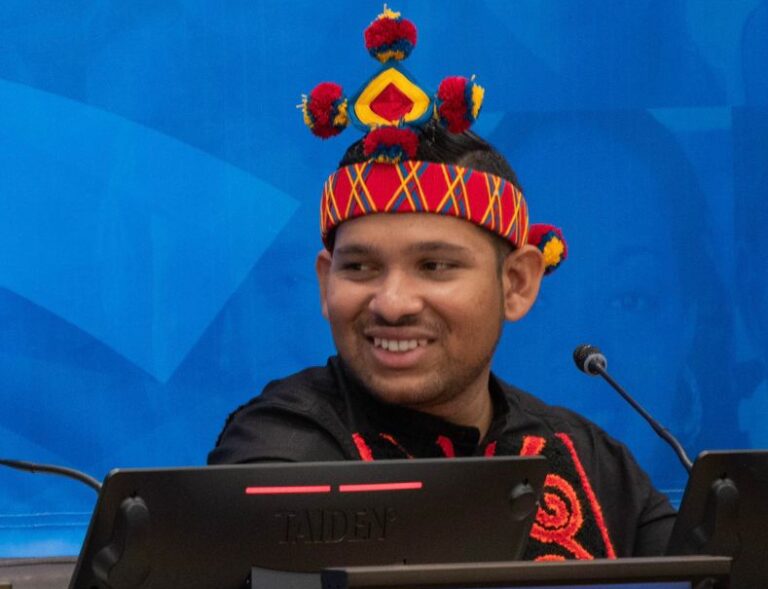 Periodista de ascendencia Wayuu brilla en la ONU