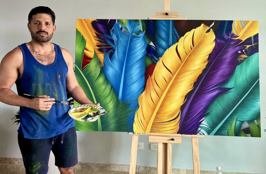 Víctor Escorcha: Sueños Plasmados en Arte