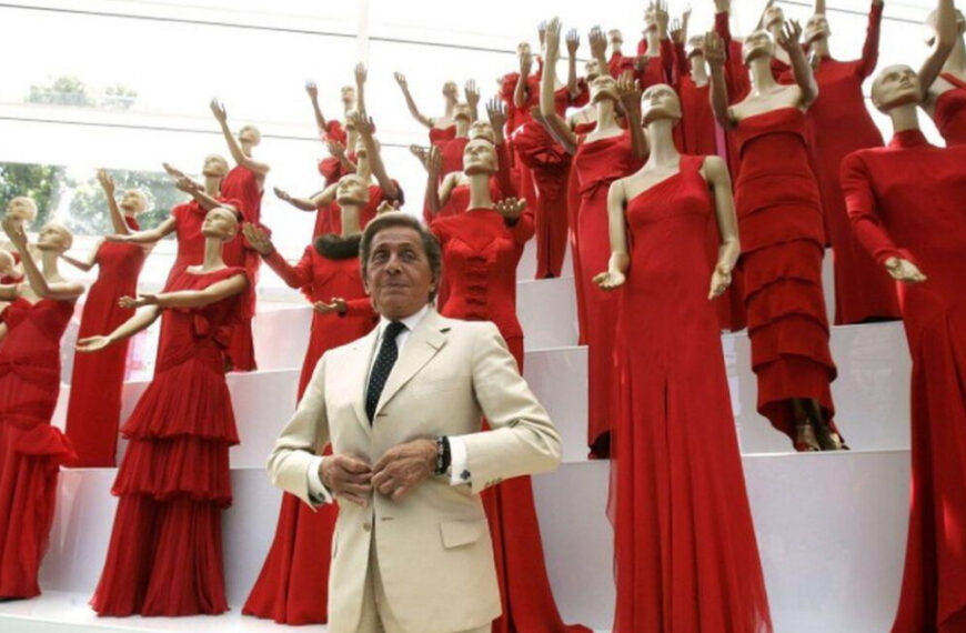 Muere “el último emperador de la moda”: Valentino Garavani, ícono de la moda que vistió a grandes estrellas de Hollywood, a los 93 años en Roma