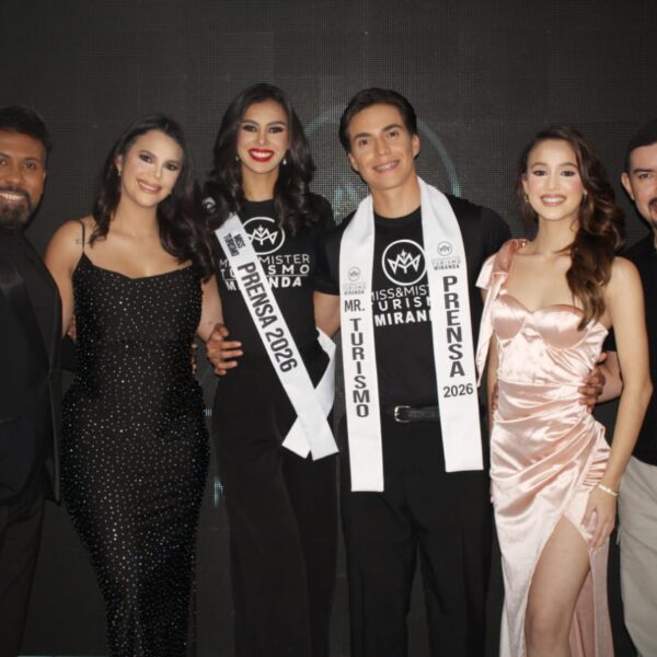Gala del “Miss & Mister Turismo Miranda 2026” será el 4 de marzo en Caracas
