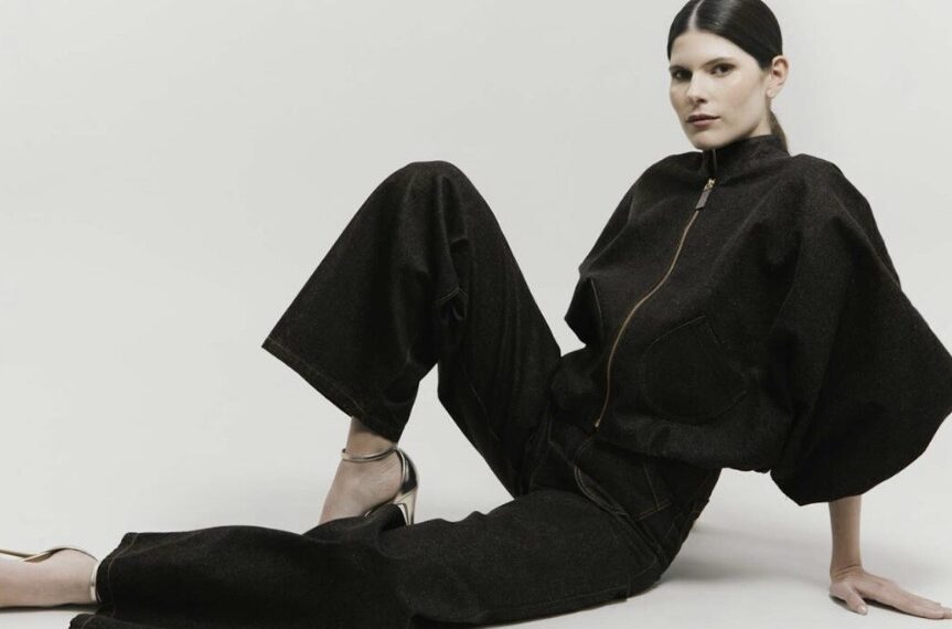 Robin Morales eleva el denim negro con su nueva capsula ROMO “ready to wear”