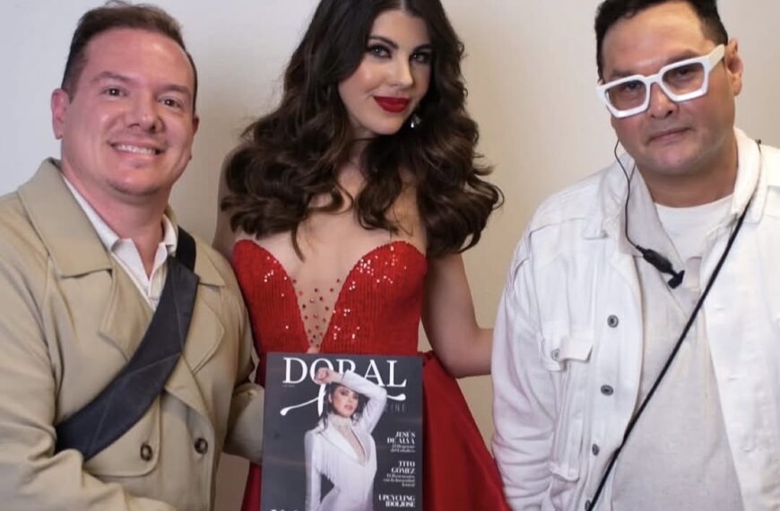 Doral Fashion Week Magazine dedica su portada a Valeria Cannavó, símbolo de inspiración venezolana