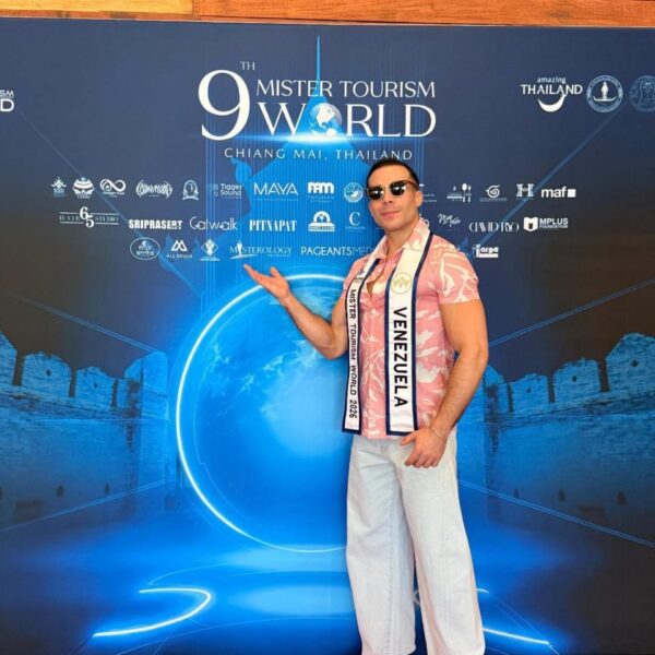 ‎Marcos Palacios con paso firme en la 9na edición del Mister Tourism World International