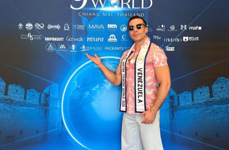 ‎Marcos Palacios con paso firme en la 9na edición del Mister Tourism World International