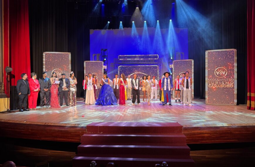 Arte, pasión y actitud se vivieron en la Gala de Talentos del Miss y Mister Turismo Carabobo 2026