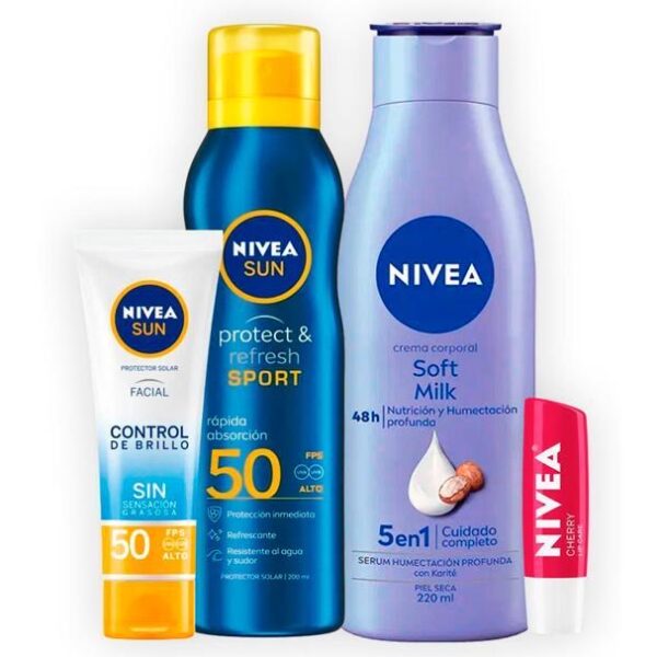 Piel radiante y protegida en estas vacaciones con NIVEA