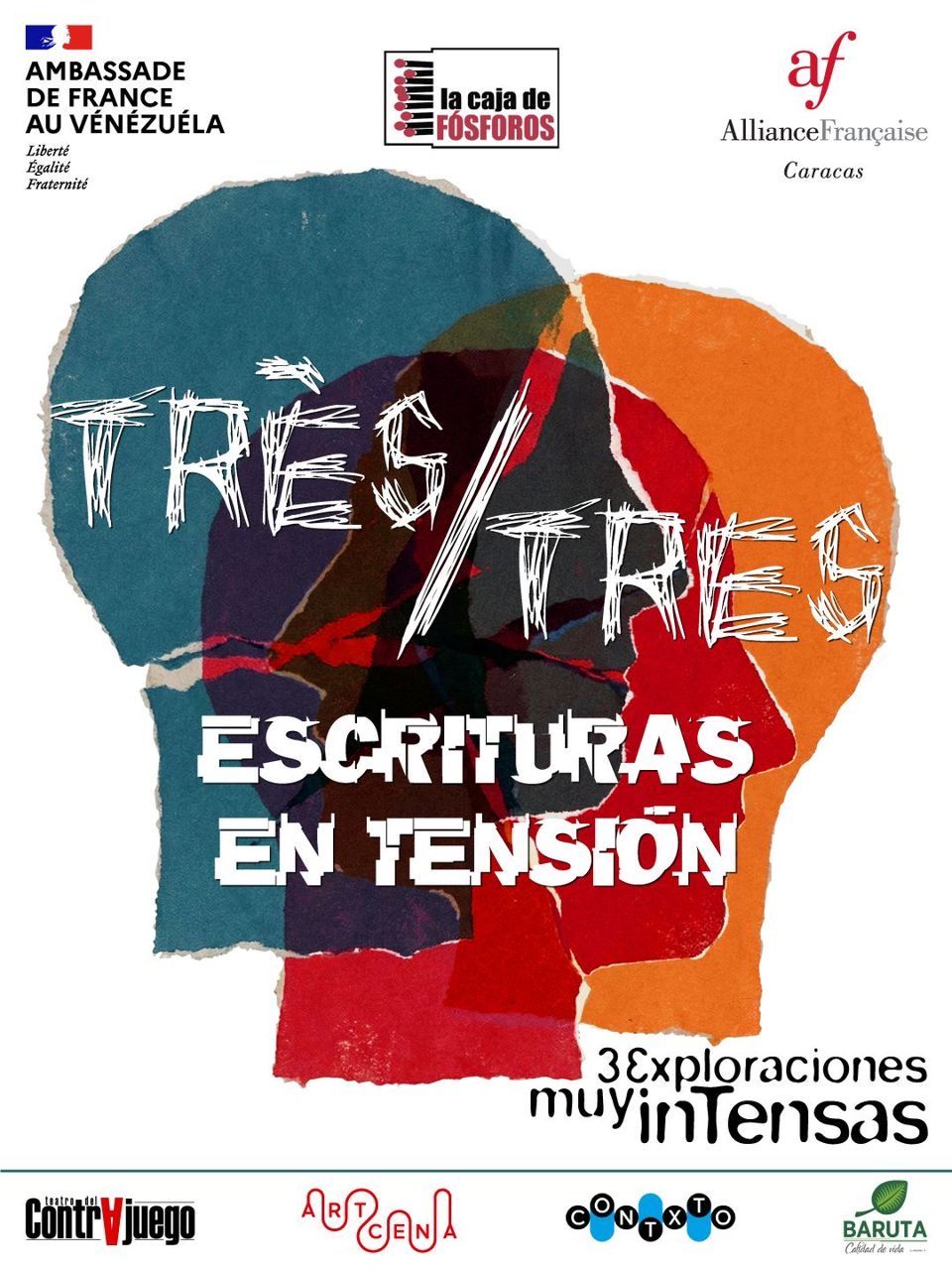 El Festival “TRES/TRES” une a La Caja de Fósforos y a la Embajada de Francia en una vanguardista trilogía teatral