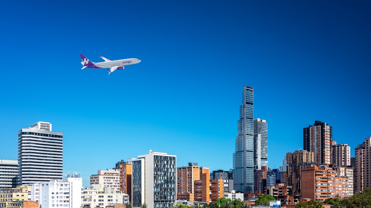 Wingo anuncia nueva ruta directa entre Valencia y Bogotá