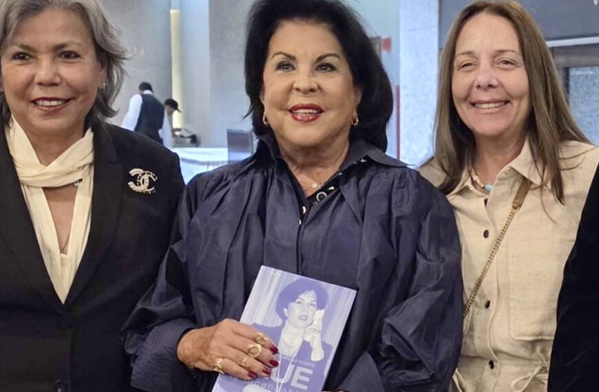Aura Marina Hernández presentó su biografía “Blue, la incansable” en Caracas
