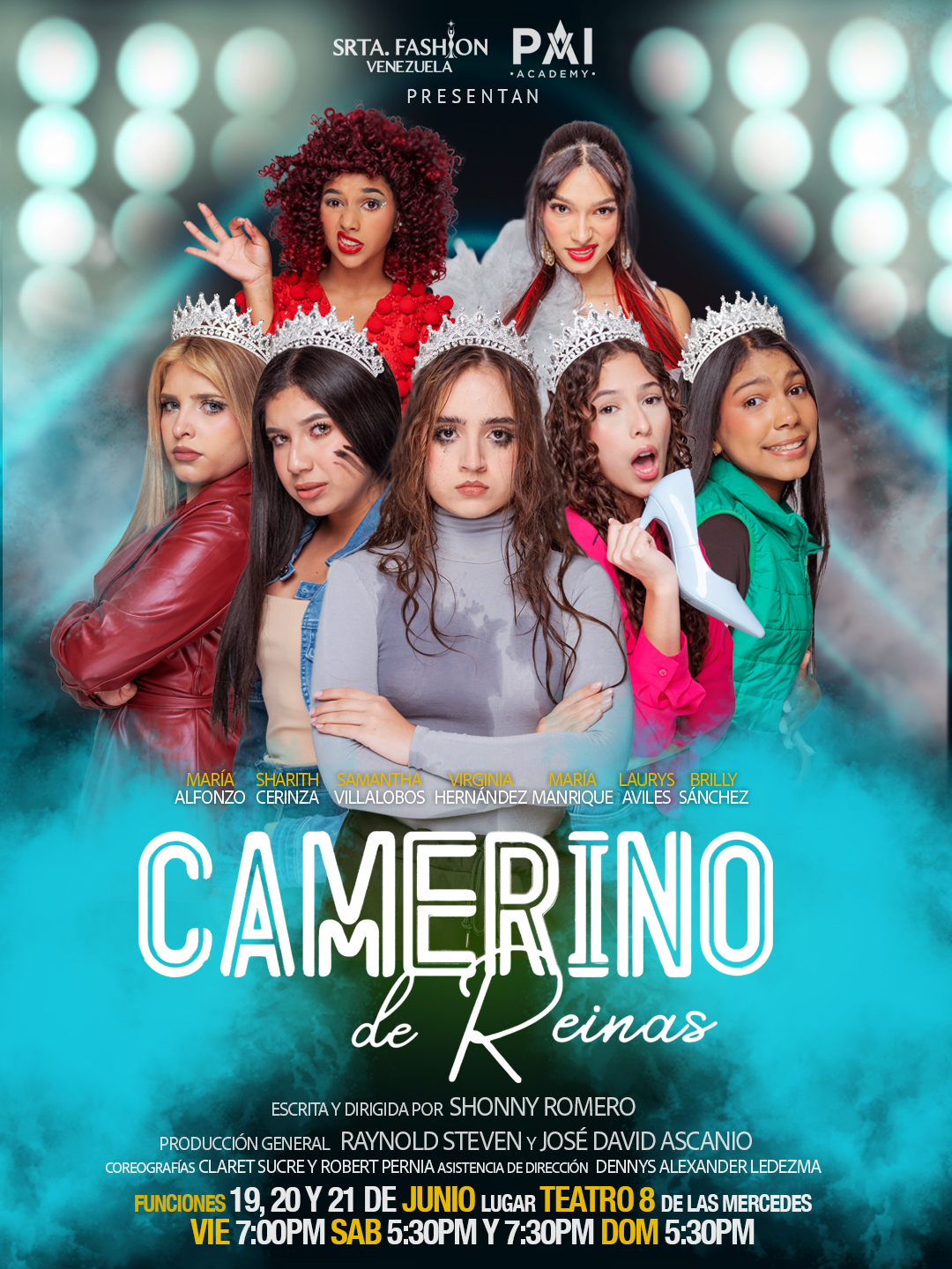 “Camerino de Reinas”: Una obra teatral que celebra el talento, la moda y el empoderamiento femenino