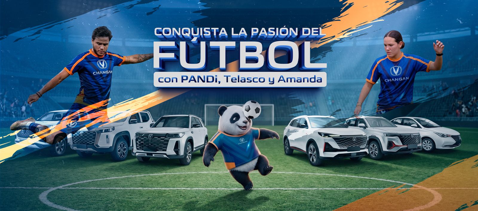 Changan se activa en la Plaza Alfredo Sadel y en el Country Club de Barquisimeto durante la Copa Mundial de Fútbol