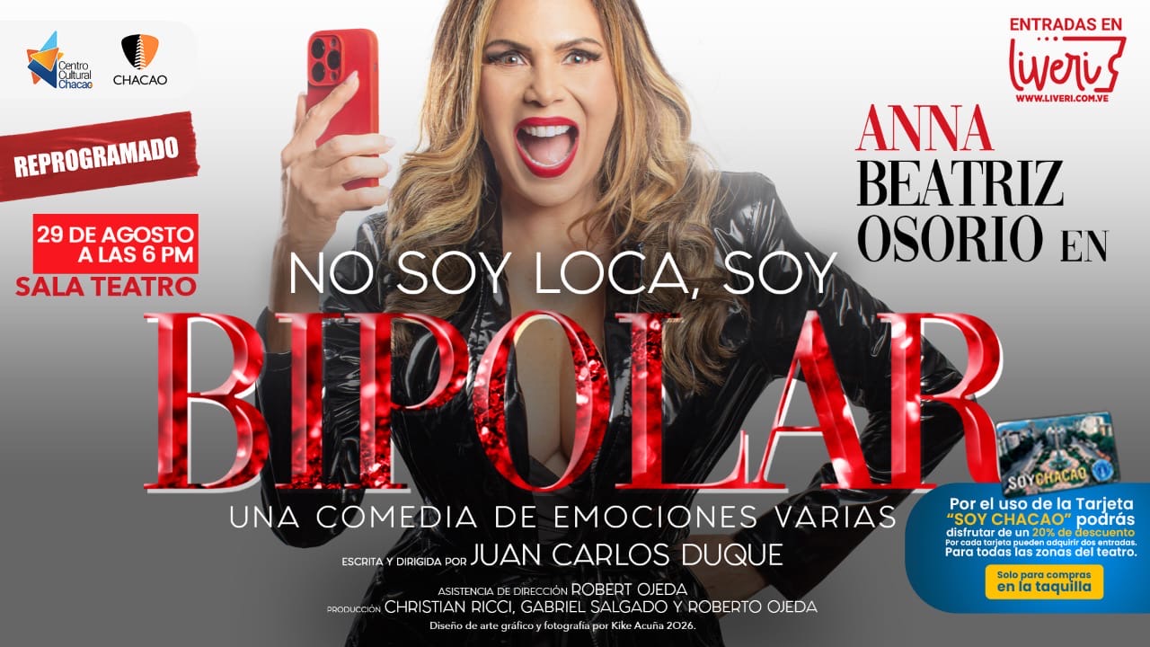 Centro Cultural Chacao anuncia reprogramacion de su cartelera teatral