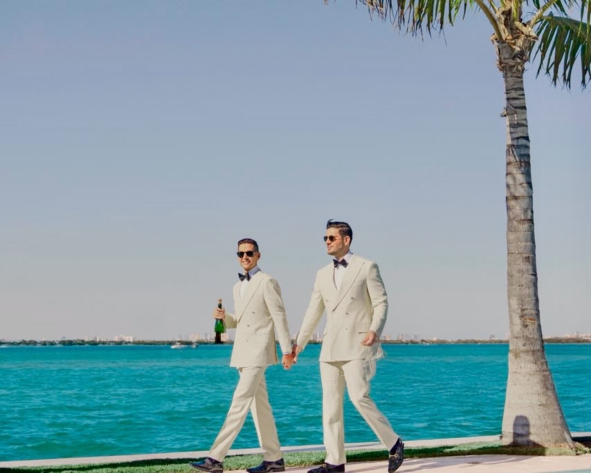 Alejandro Chabán se casó en Miami: Gaby Espino fue la madrina de boda
