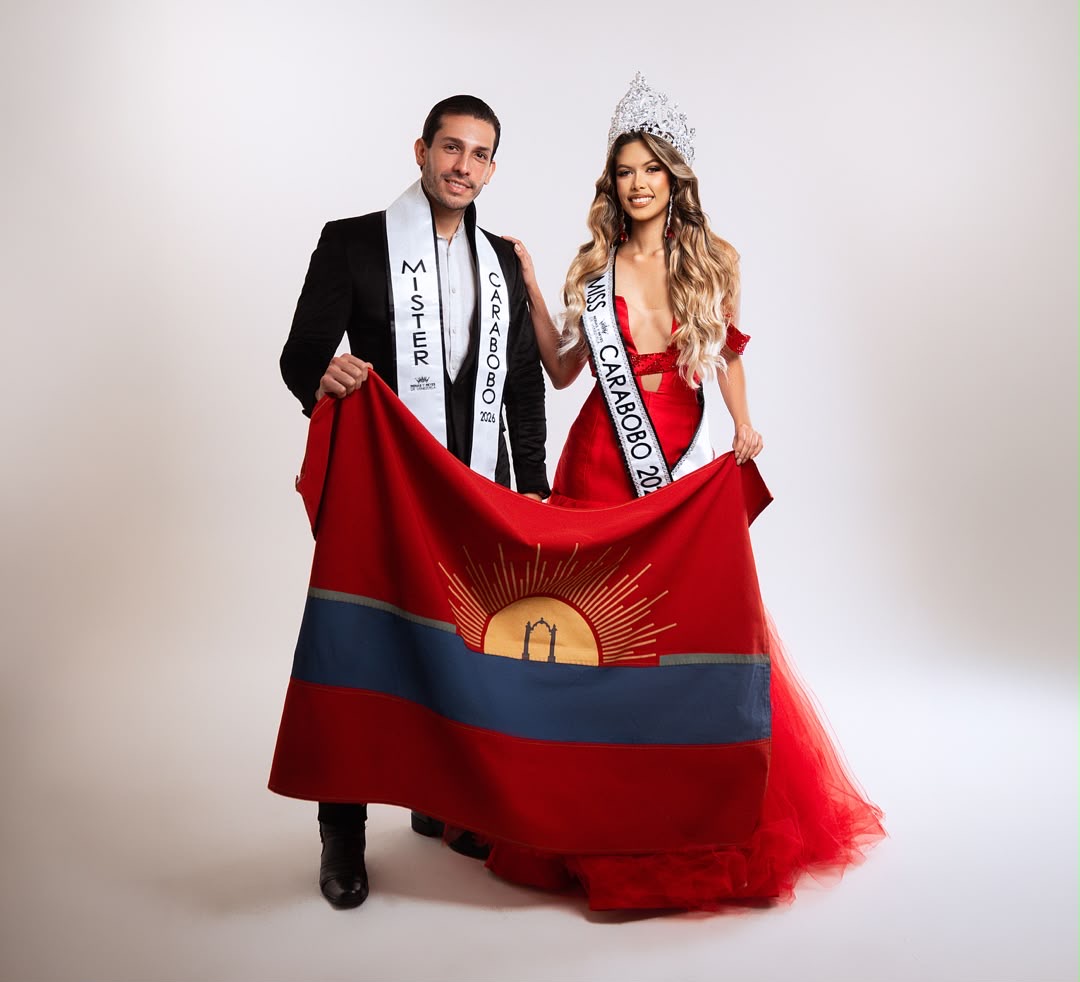 Carabobo tiene representantes en el Reinas y Reyes de Venezuela 2026