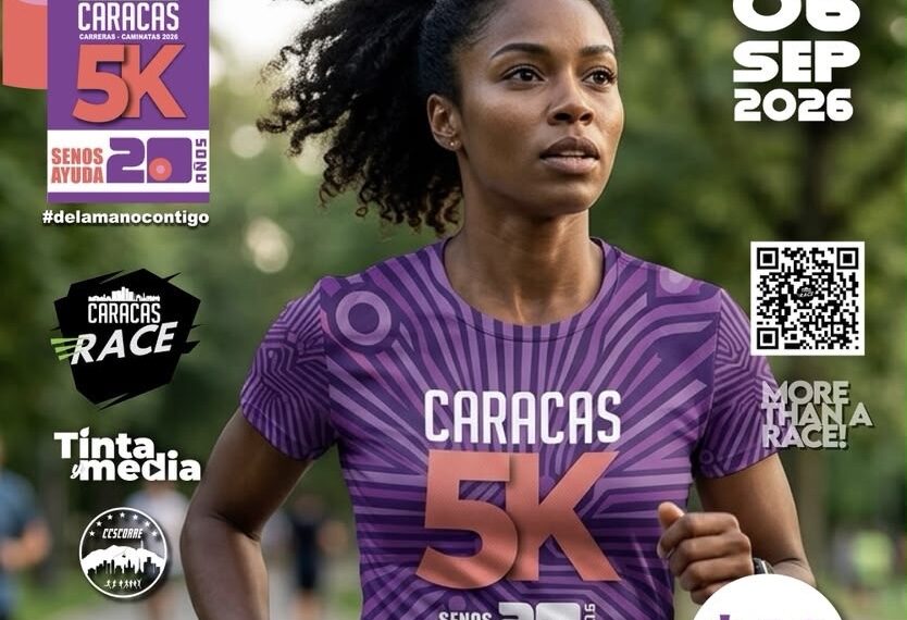 Tintaymedia presenta la carrera “Caracas 5K” a beneficio del aniversario de SenosAyuda