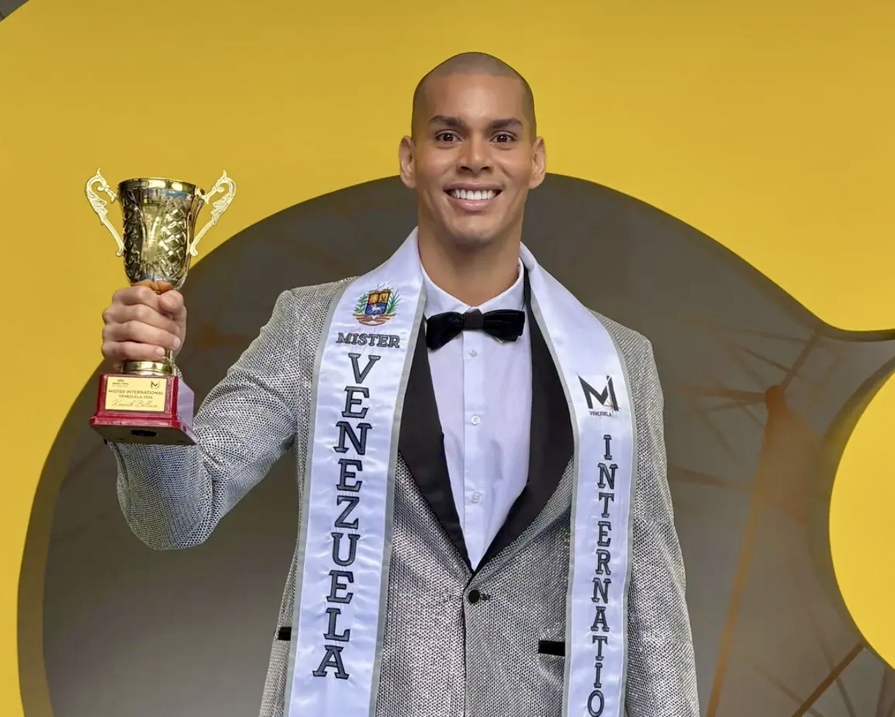 Kenneth Bellorín representará a Venezuela en el certamen Mister International 2026