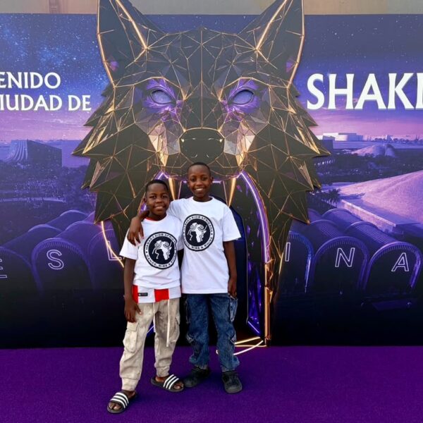 La historia que Shakira no conocía: Los dos niños que estuvieron con ella en el Mundial y que pertenecían a Masaka Kids Africana