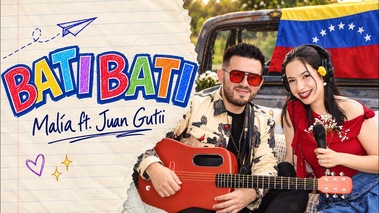 Malía desata la nostalgia por Venezuela en “Bati Bati”: Un regreso a casa musical