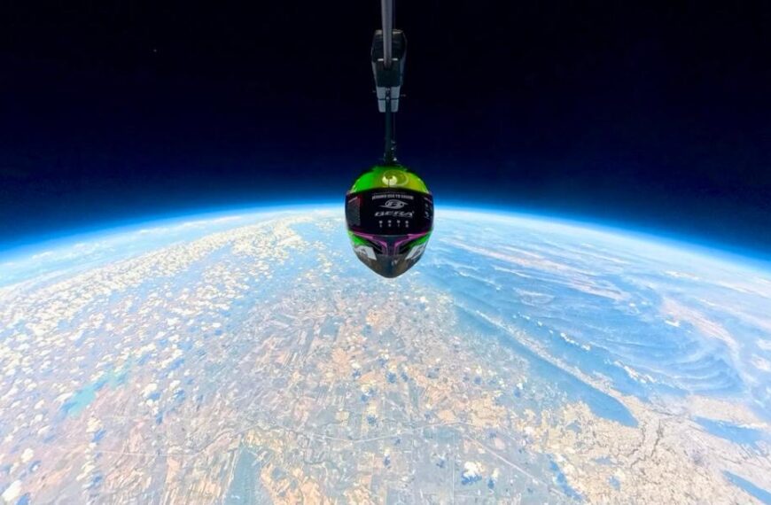 Bera llegó al espacio 