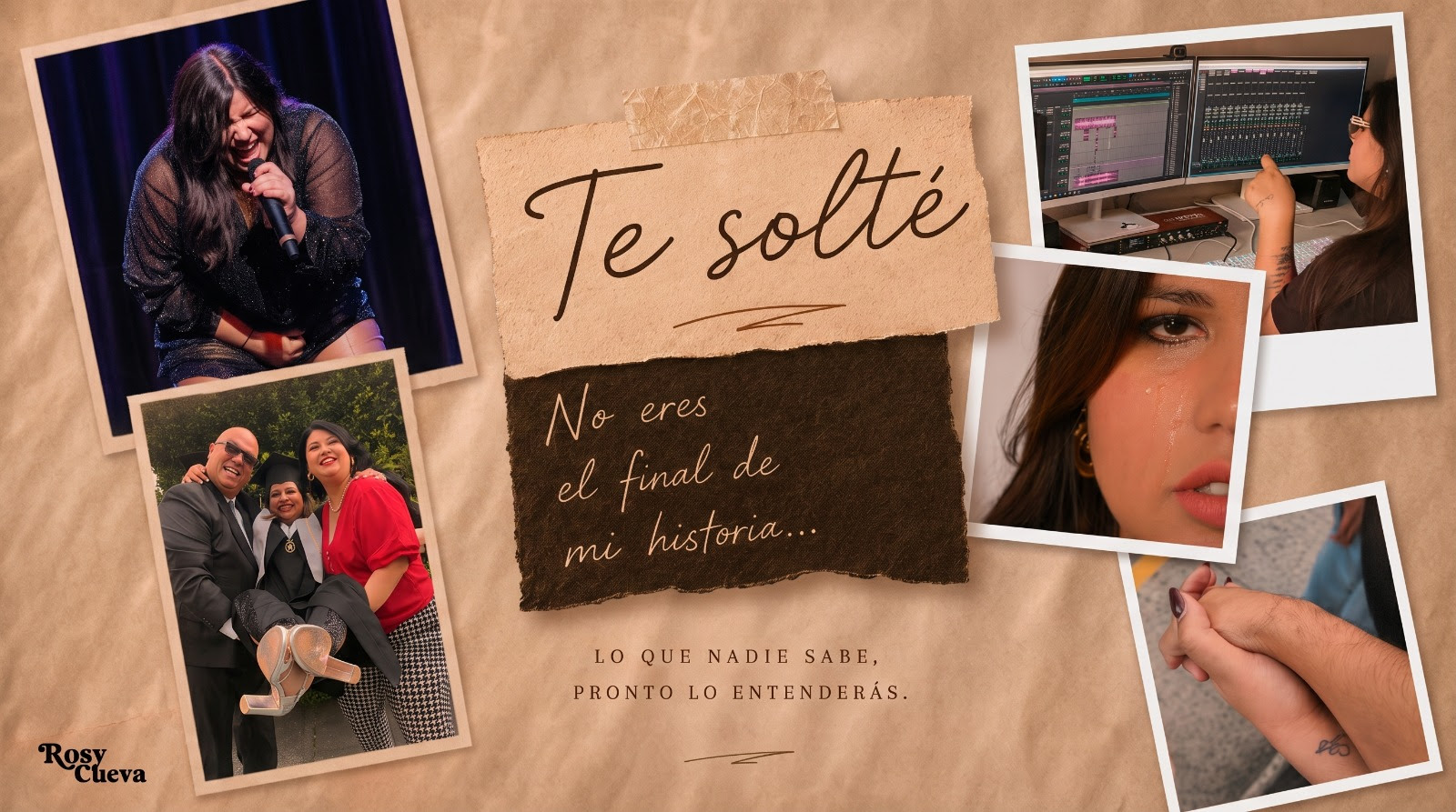 Rosy Cueva le canta a la liberación y al amor propio en su nuevo tema “Te Solté”
