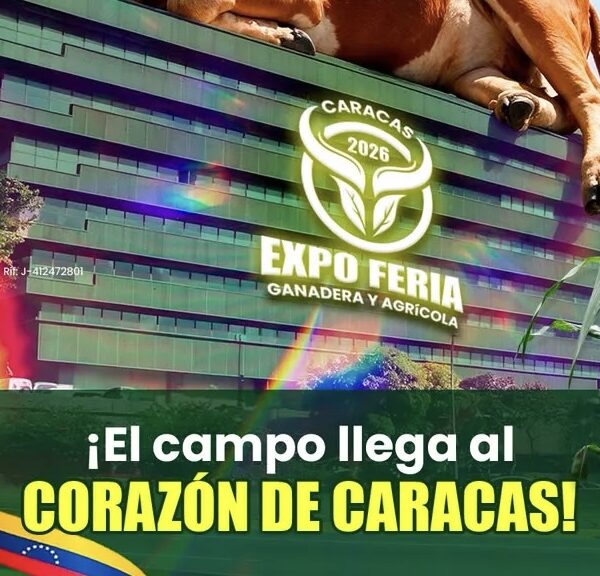La Expoferia Ganadera y Agrícola 2026 llega a Caracas en noviembre