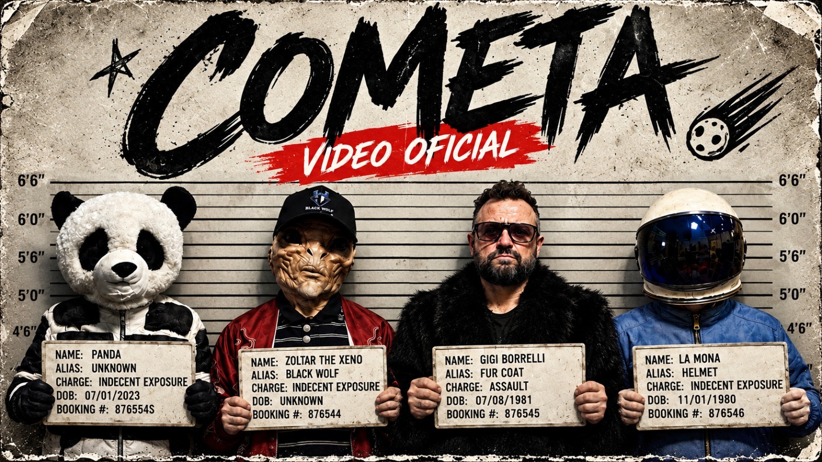 Gigi Borrelli estrena el videoclip oficial de “Cometa”: Una historia que inicia de golpe