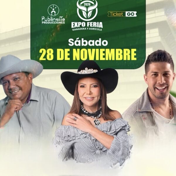 Reynaldo Armas, Scarlett Linares, Miguelito Díaz, D’Total Zulianidad y Lion Lázaro se harán sentir en “La Expoferia Ganadera y Agrícola 2026”