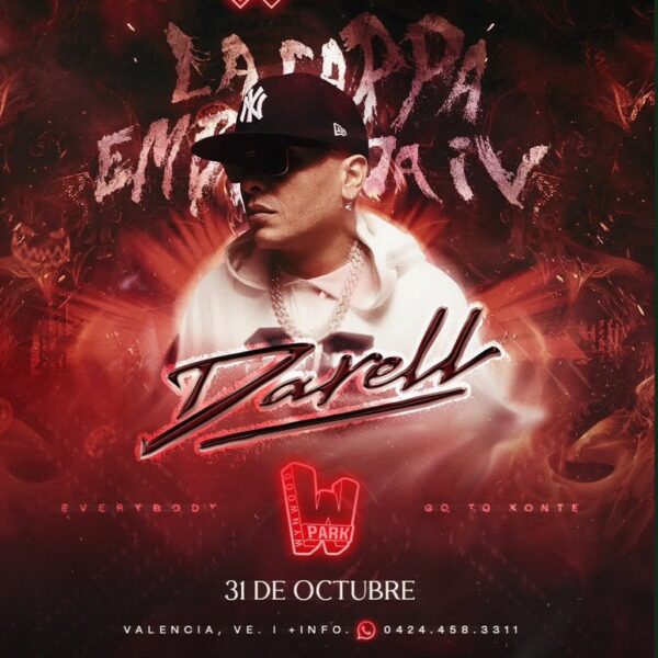 Todo está listo para la fiesta «Xonte» y el concierto de Darell este sábado en Valencia